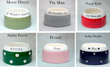 Load image into Gallery viewer, Hand crafted Dog Bowls
