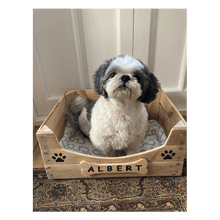 Load image into Gallery viewer, Small Apple Crate Pet Bed