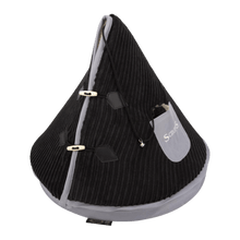 Load image into Gallery viewer, TeePee Cat Bed - Black & Grey