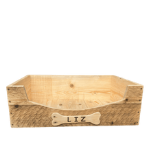 Load image into Gallery viewer, Wooden Hand Made Pet bed