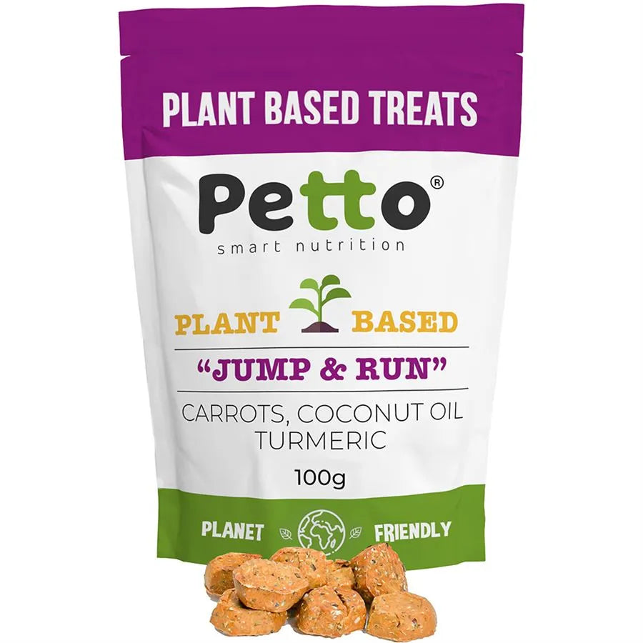 Petto “Jump And Run” Plant Based Dog Treats