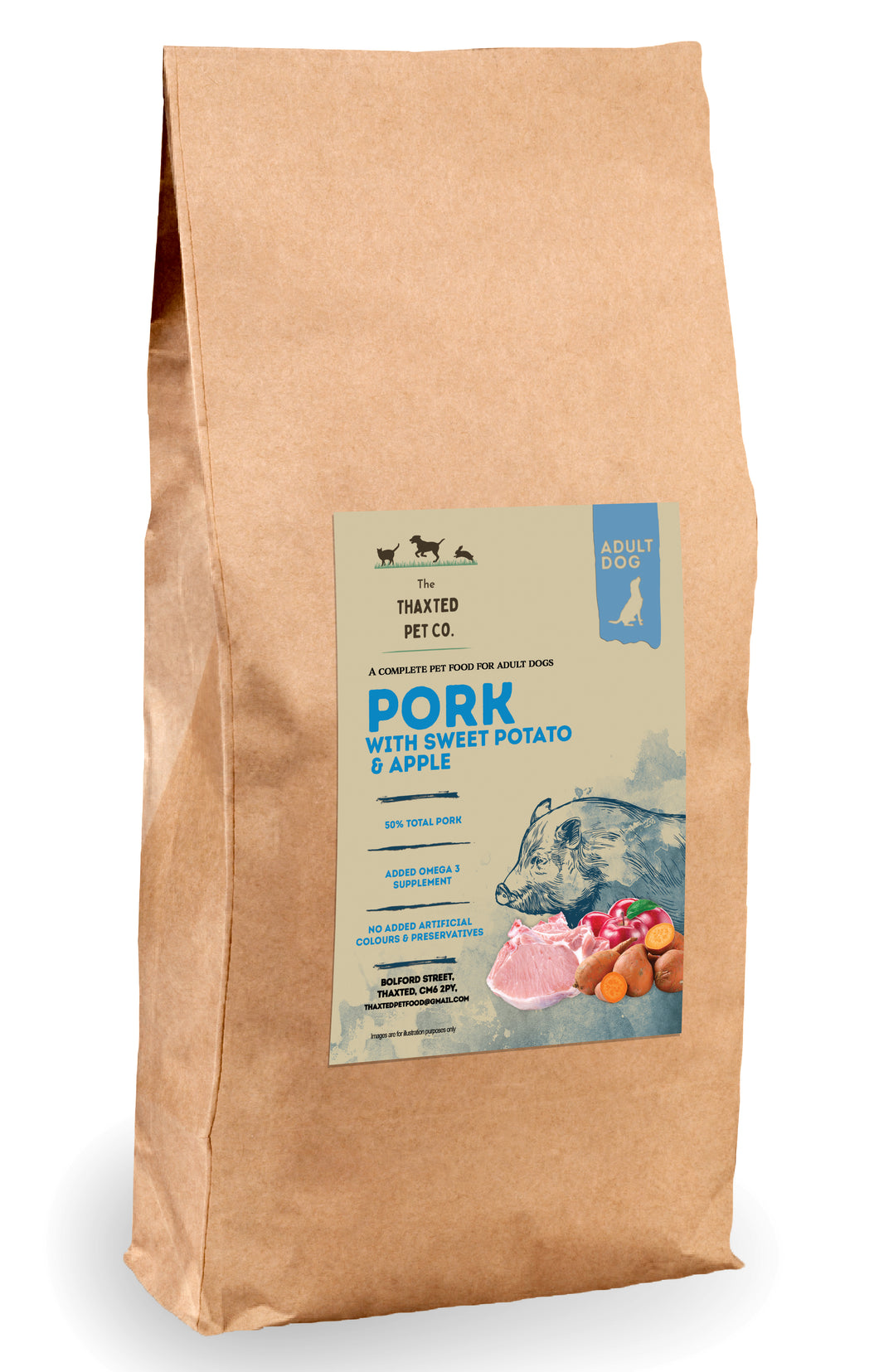 Grain Free Pork With Sweet Potato & Apple