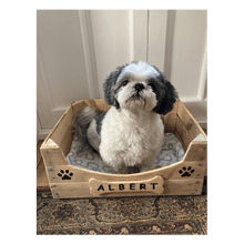 Load image into Gallery viewer, Small Apple Crate Pet Bed
