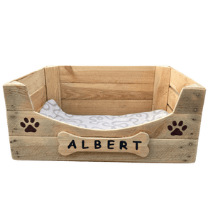 Small Apple Crate Pet Bed