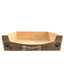 Load image into Gallery viewer, Wooden Hand Made Pet bed
