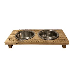Wooden Double Feeder