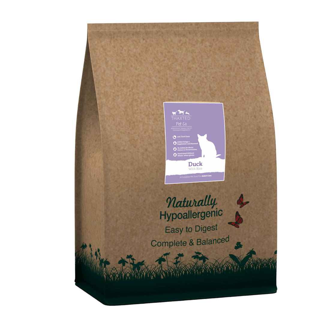 6KG (1.5 x 4KG) Naturals Cat Duck with Rice