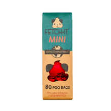 Load image into Gallery viewer, Mini Compostable Poo Bags (80 Bags)
