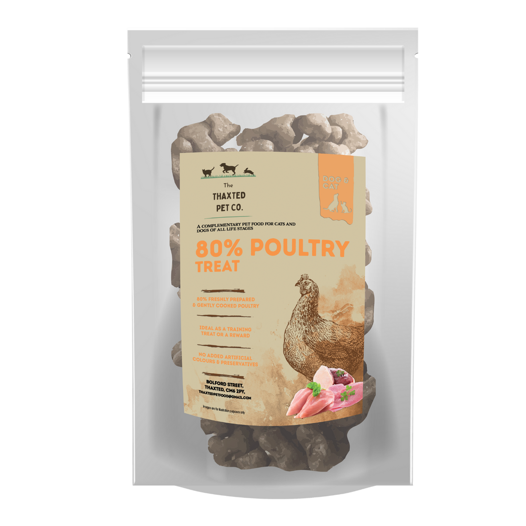 Grain Free Poultry Treats - 100g