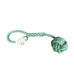 Castaway Ropeworks - recycled rope dog toy - Assorted colours