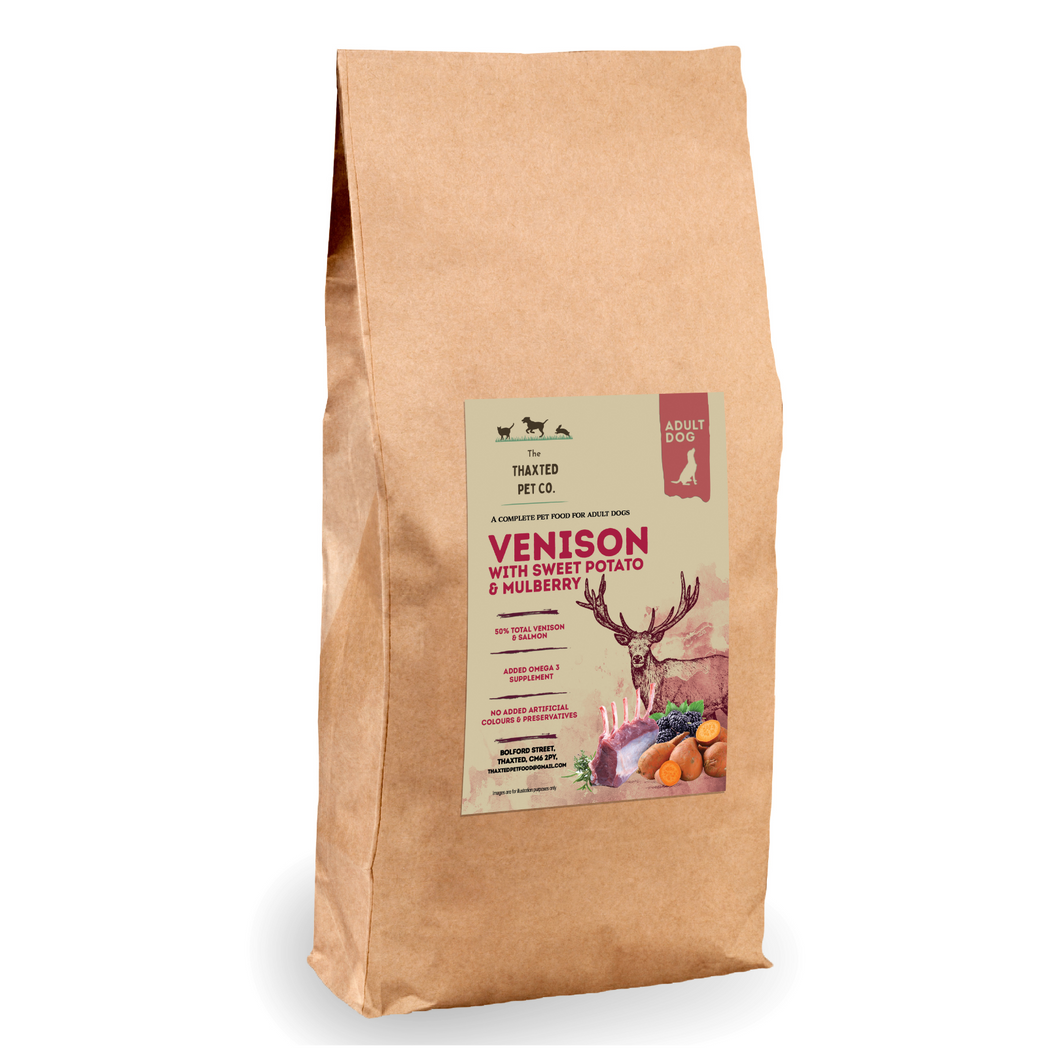 Grain Free Venison with Sweet Potato & Mulberry